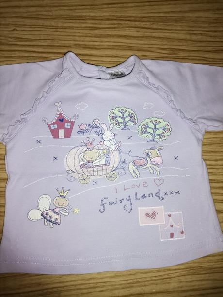 Dievčenské tričko na 6-9 mes., cherokee,74