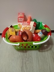 Predám košik+ovocie+zeleniny, 