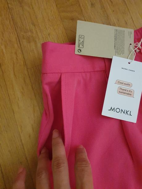 Ružové letné nohavice, 38