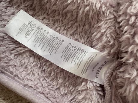 Huňata mikina oversize, 158