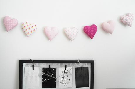 V oddtieni ružovej-girlanda, 