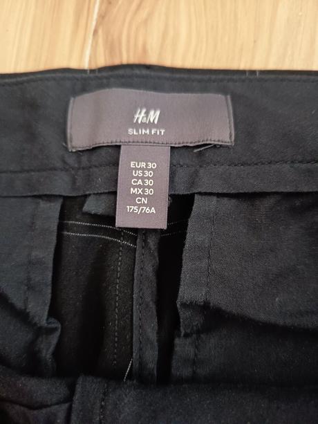 Pánske nohavice, h&m,30
