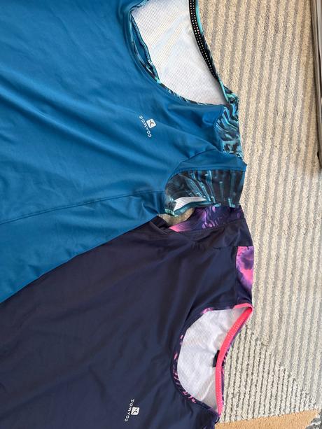 2x tricko na cvicenie/beh, domyos,m