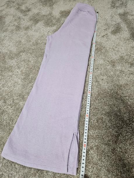 Široké tepláky, h&m,146