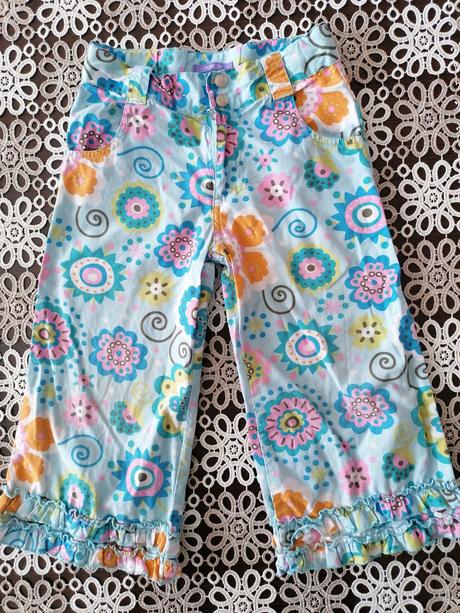 Dievčenské letné nohavice 92 (18-24), hema,92