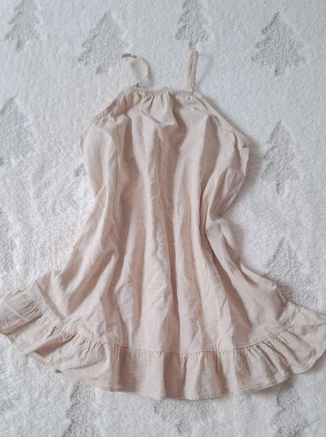 Ľanové šaty, h&m,128