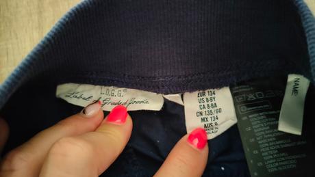 3/4 nohavice, h&m,134