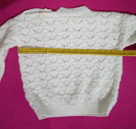 Pletený dievčenský pulóvrik, 86