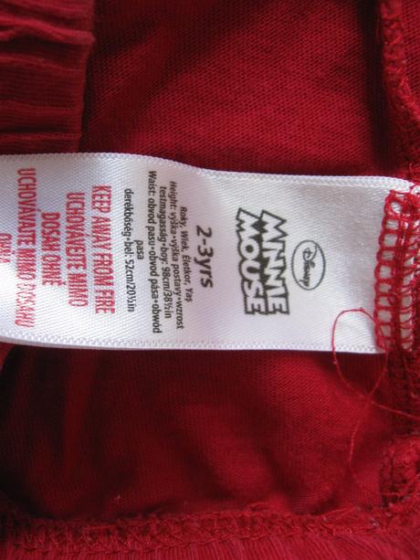 Pyžamko s myškou minnie, 98, disney,98