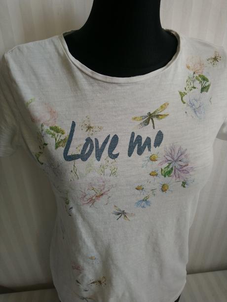 Dámsky top s farebným motívom, love mi, iwie, s