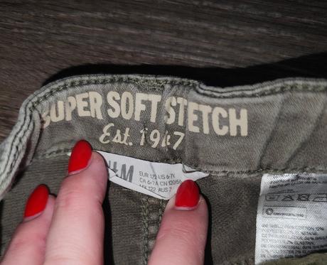 Rifle s regulovateľným pásom, h&m,122