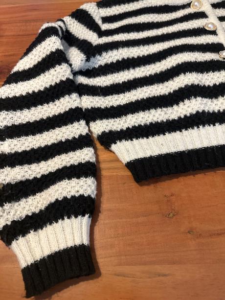 Sveter štýl coco chanel, s