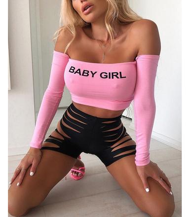 Crop top baby girl, s