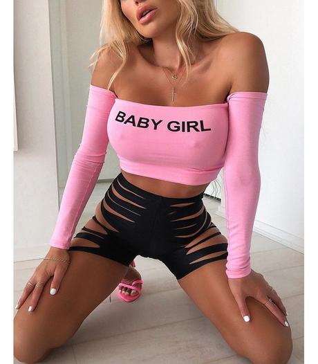 Crop top baby girl, s