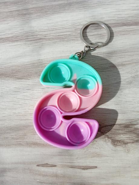 Pop it antistresové hračky kľúčenka s a jednorožec,