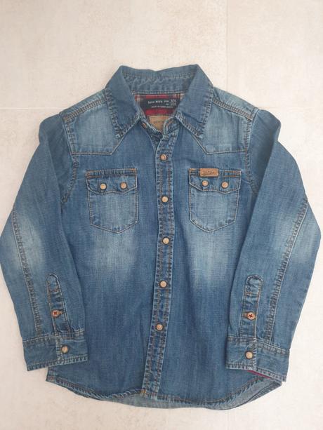 Riflova košeľa zara, zara,104