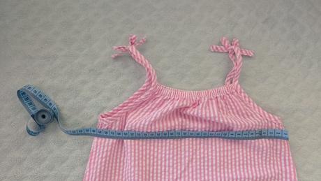 Letné šaty na ramienka s maslickami, nutmeg,104