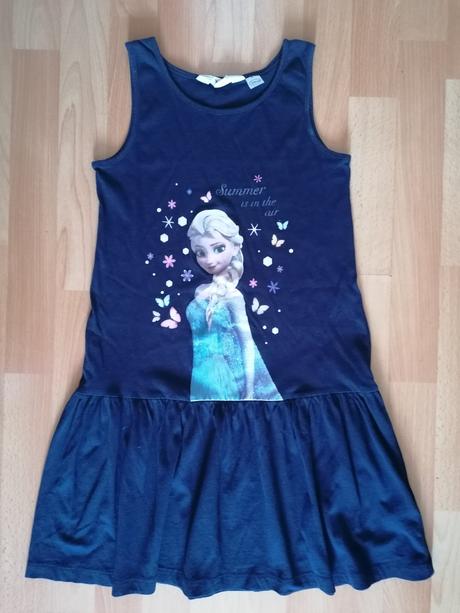 Šaty frozen hm (8-10.rok.), h&m,134