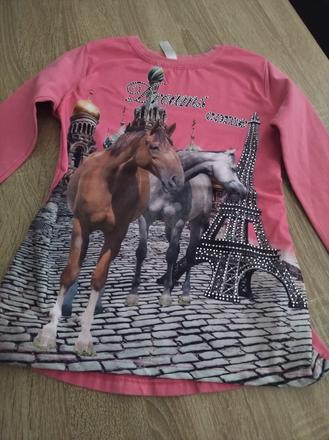 Tričko dlhý rukáv, 128