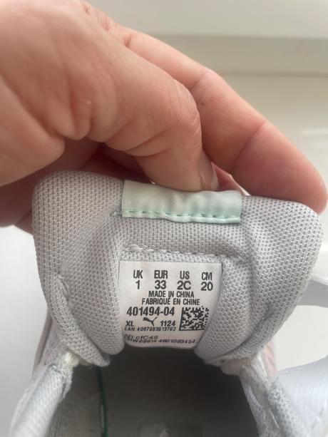 Tenisky na telesnú, puma,33