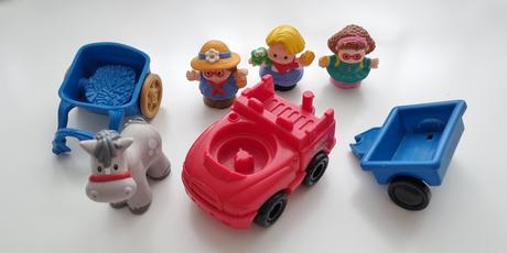 Veselá farma hrací set s otvárateľným domčekom, 