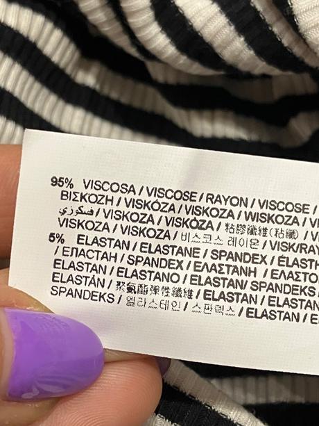 Dievčenské čierno-biele pásikavé šaty (14r.), original marines,164