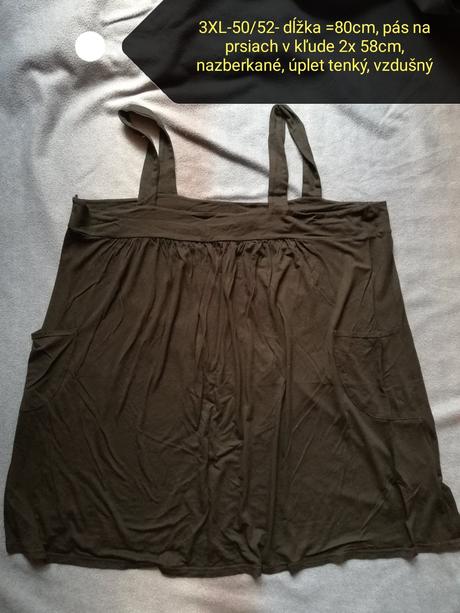 Tričko na ramienka 3xl, 50