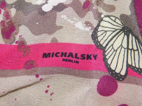 Michalsky berlin luxusna hodvabna šatka, xxxl