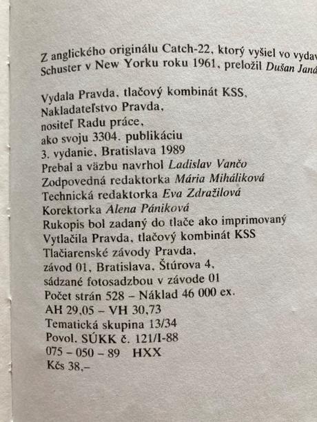 Hlava xxii (1989),