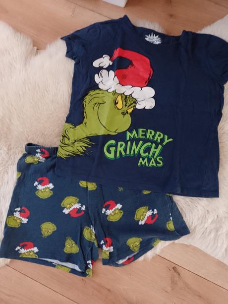 Bavlnené pyžamo grinch, sinsay,146
