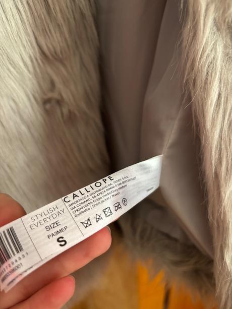 Kožušinový kabatik, calliope,s