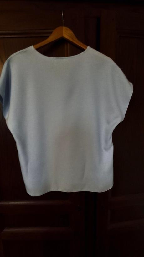 Bledomodrý top xl anturia, xl
