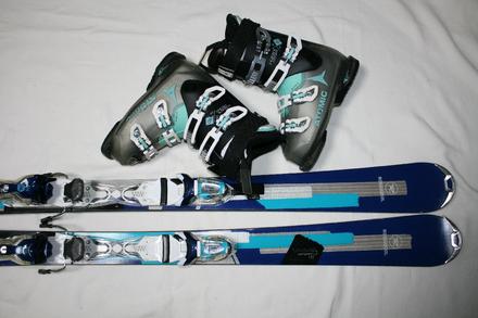 Lyže rossignol unique 142 cm, rossignol,140-149 cm