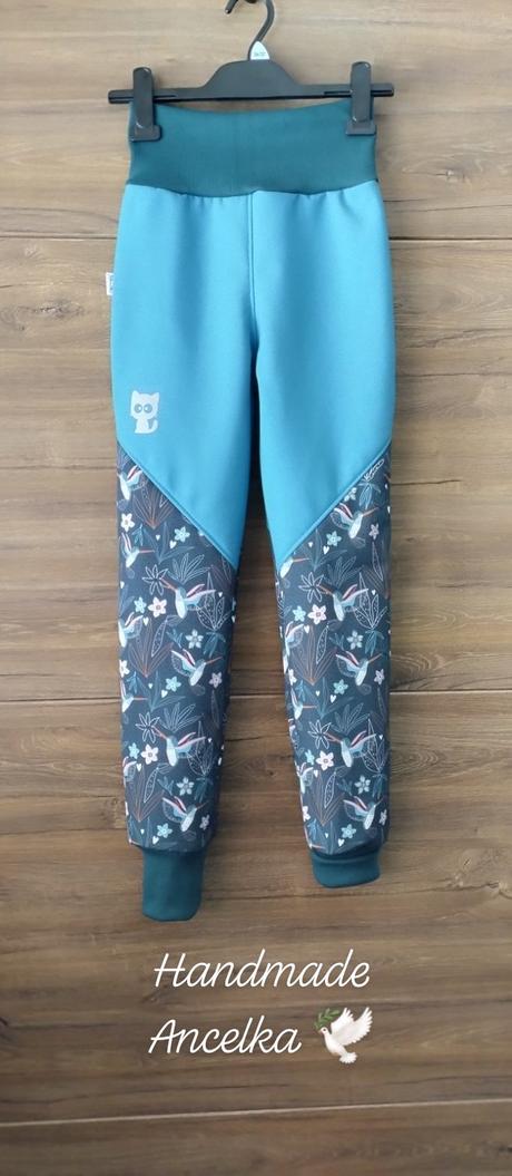 Zimné softshellky kombin.s reflexnym prvkom, 74 - 164