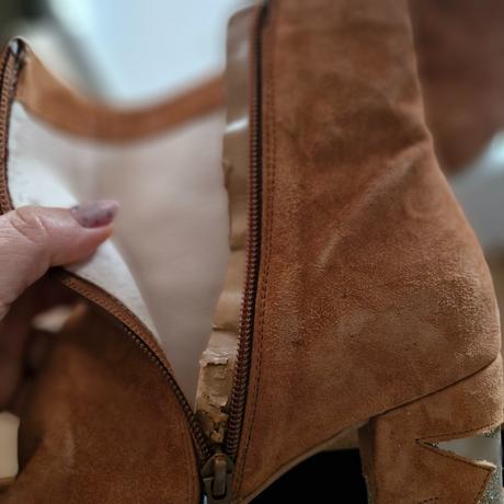 Celokožené kozačky mellow yellow paris, 40