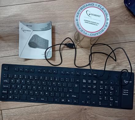 Flexibilná klávesnica nová zn.gembrid, 