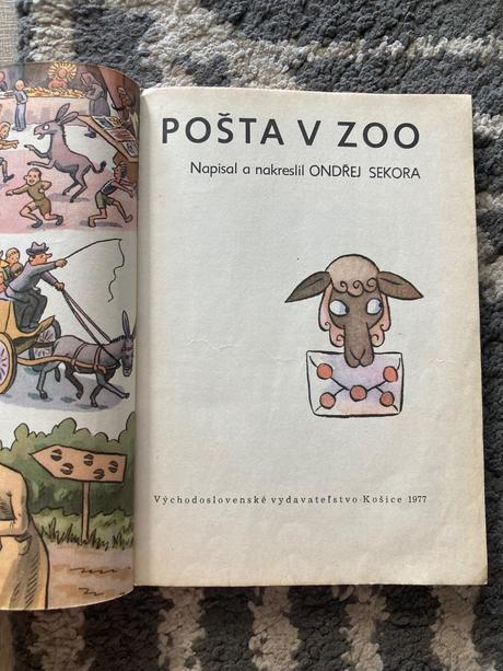 Pošta v zoo - ondřej sekora (1977), 