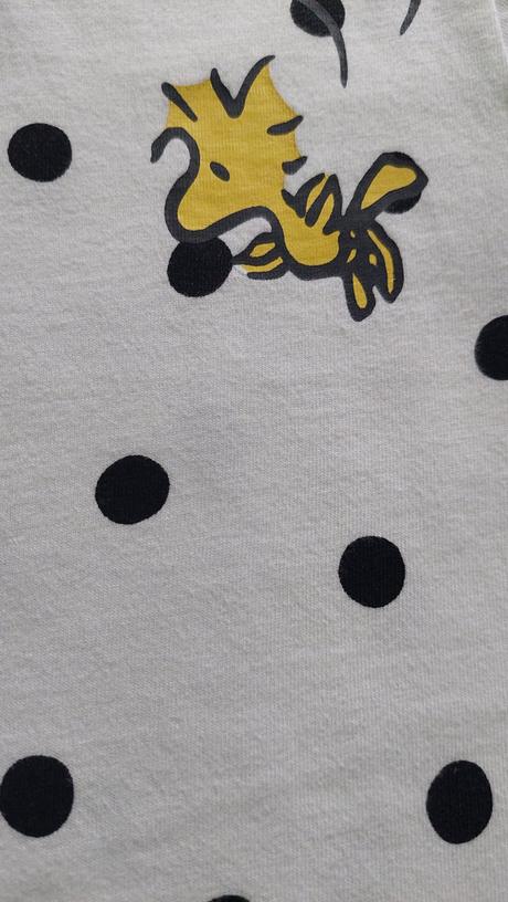 2 tricka velkost 122 snoopy/srdiecka, 122