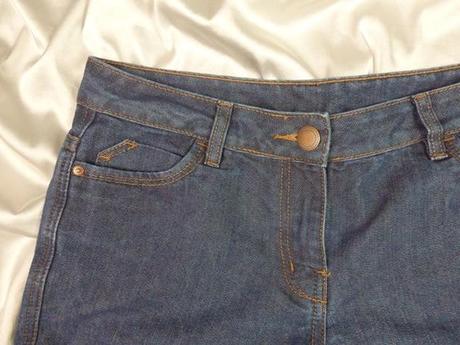 Kvalitné riflové kraťasy, george,38