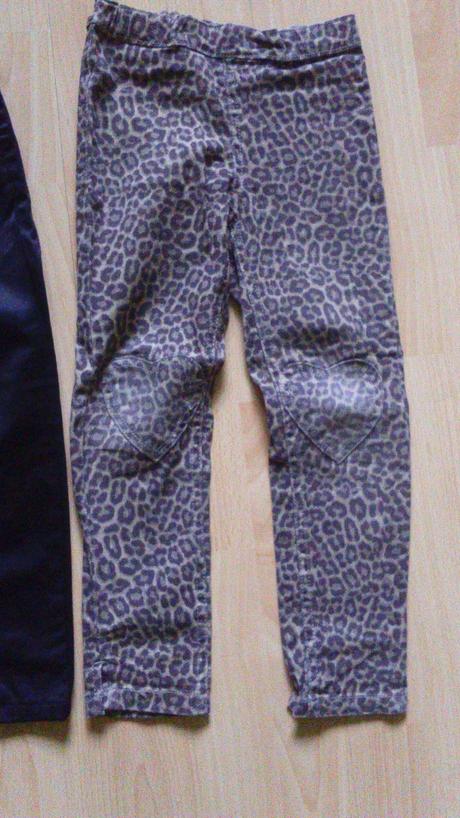 Saténové nohavice h&m 2x, h&m,104