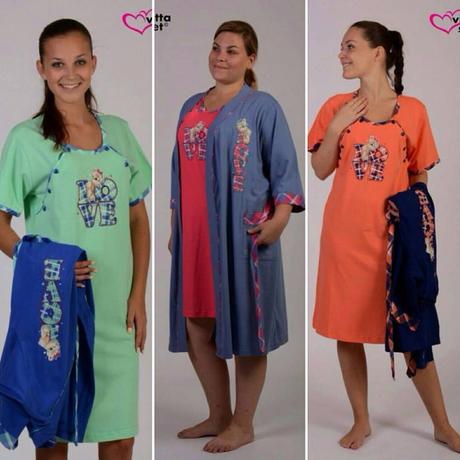 Materská nočná košieľka na kojenie, vienetta secret,l / m / s / xl / xxl