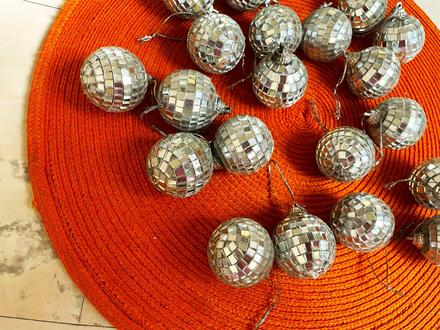 Trblietavé gule na stromček 26 ks,