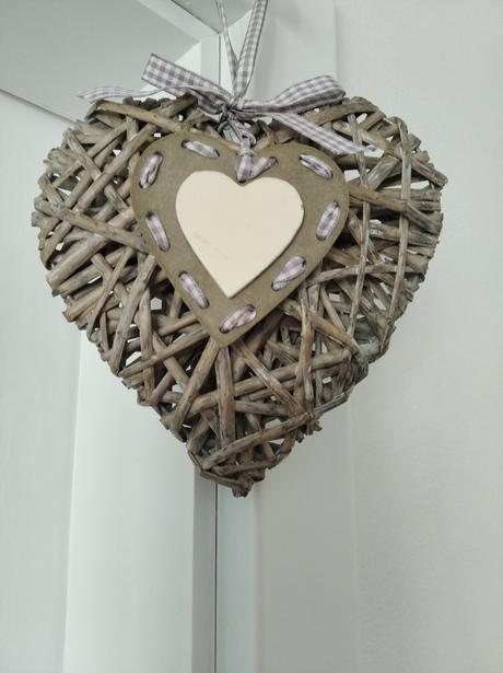 Prútené srdcia - na zavesenie, 