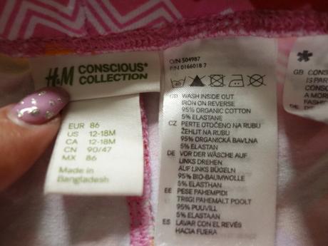 3/4-ťové legínky h&m conscious, h&m,86