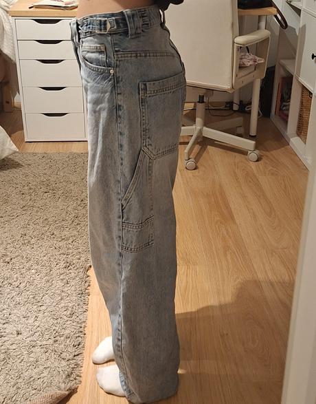 Baggy džinsy, bershka,36