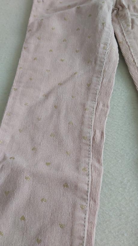 Menžestráky ligotavé srdiečka h&m 116, h&m,116