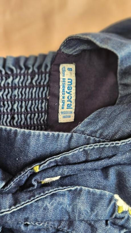 Riflové šaty mayoral, mayoral,128