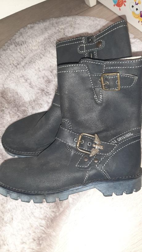 Kožené čižmy primigi, primigi,34