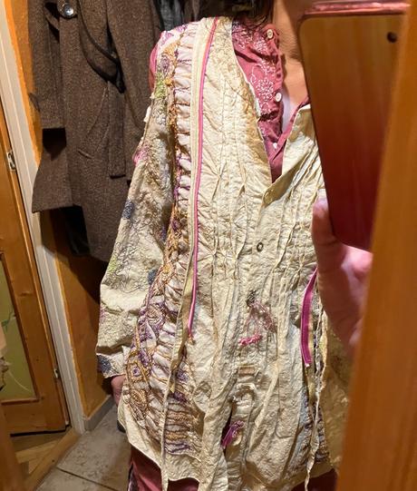 Plátená košeľa ,alebo sako, 38