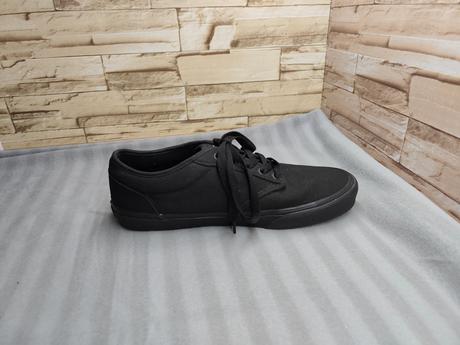 Vans 45 - pánske látkové čierne tenisky, vans,45